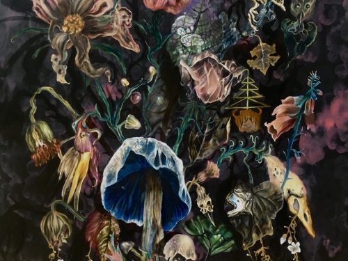 Animal Bouquet Print